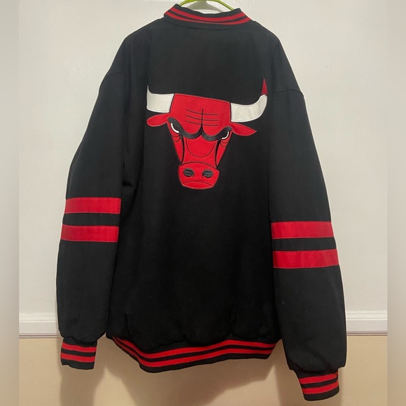 Vintage NBA reversible Jeff Hamilton Chicago Bulls Jacket - Picture 2 of 6